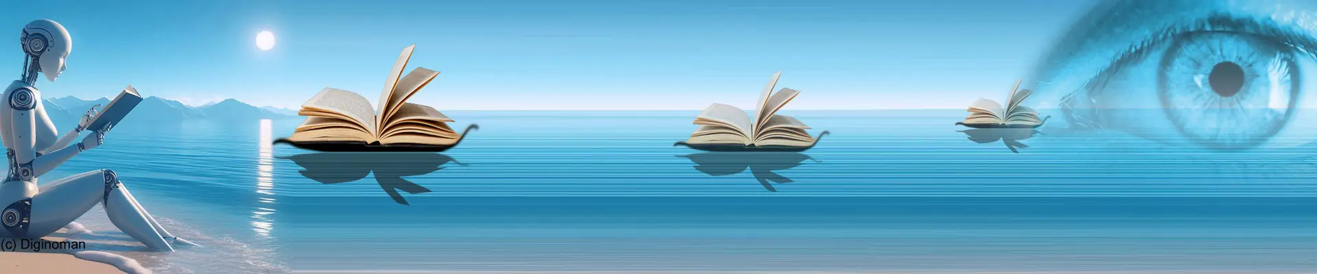 Bandeau pour les salons du livre créé par Diginoman pour Manuscree.com